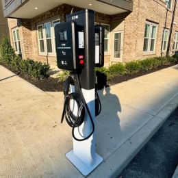 an EV Charging station